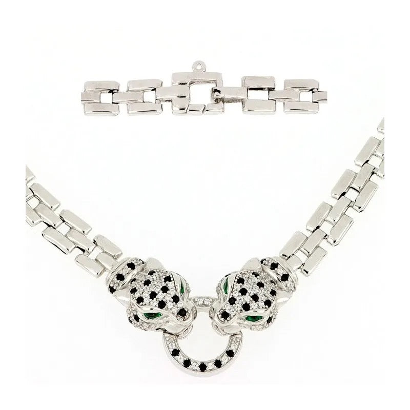 Wild Elegance Panther Necklace
