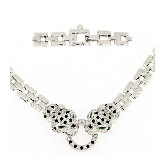 Wild Elegance Panther Necklace