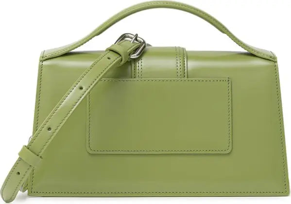 GREEN LEATHER SHOULDER BAG