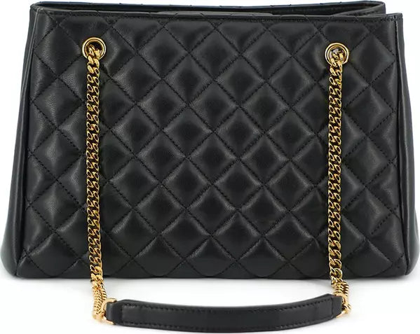 Versace Medusa Tote Bag in Quilted Nappa Leather