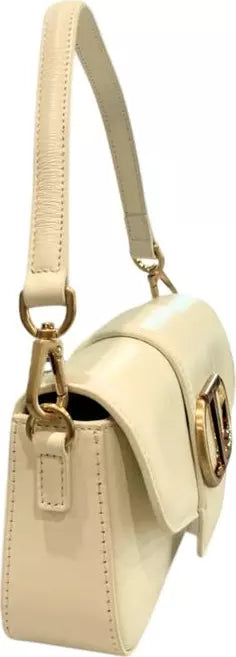 Twinset Milano White Mini Crossbody & Clutch Bag – Elegant Italian Design