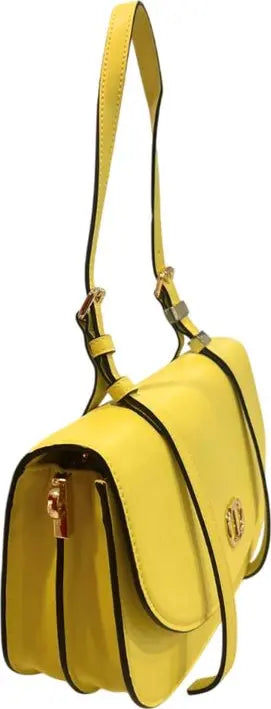 Twinset Milano Radiant Yellow Shoulder Bag – Bold Italian Statement Piece
