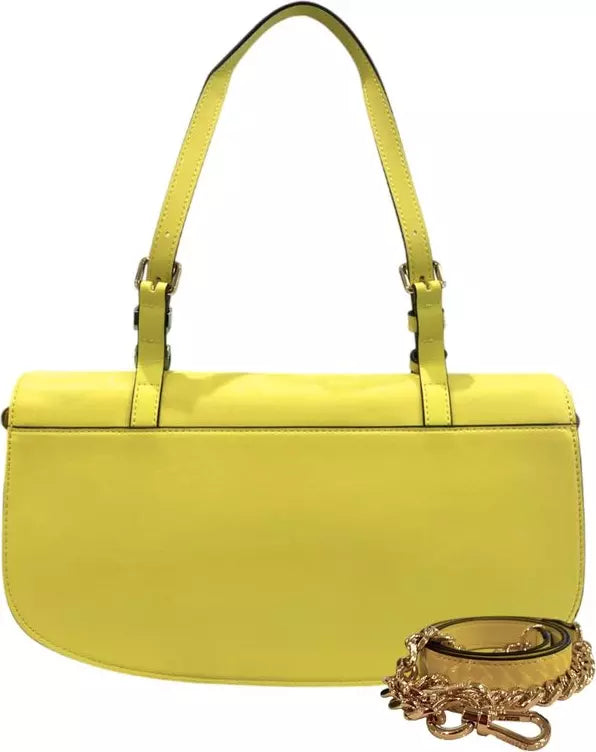 Twinset Milano Radiant Yellow Shoulder Bag – Bold Italian Statement Piece