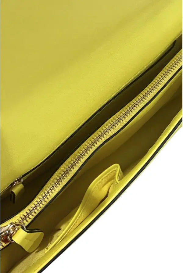 Twinset Milano Radiant Yellow Shoulder Bag – Bold Italian Statement Piece