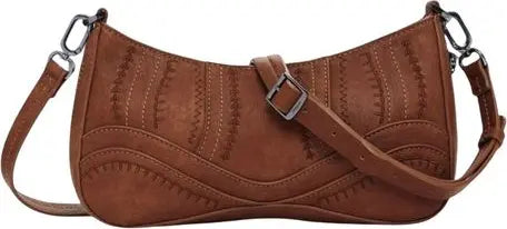 Desigual Beige Embroidered Patchwork Handbag – Artistic FW25 Small Edition