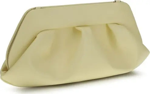 THEMOIRè Bios Baguette Clutch – Bicolor Vegan Leather XL Shoulder Bag (SS26)