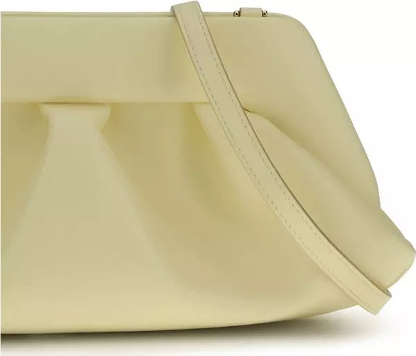 THEMOIRè Bios Baguette Clutch – Bicolor Vegan Leather XL Shoulder Bag (SS26)