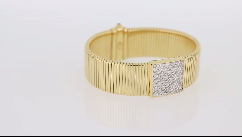 Golden Glamour Vintage Bangle