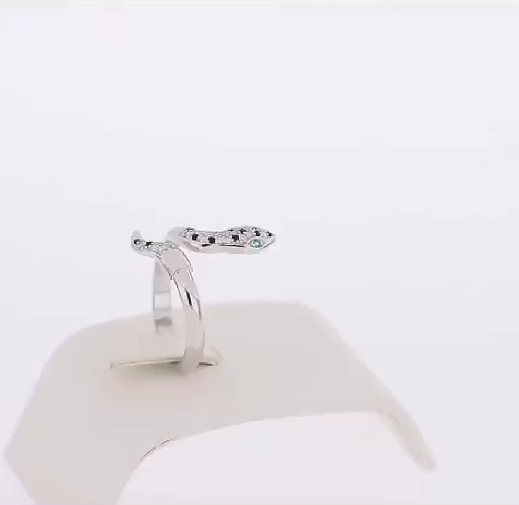Leopard Chic Open Ring